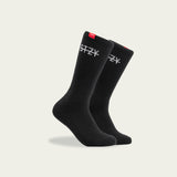 Adapt® Statement Crew Socks [4 Pair] - Black
