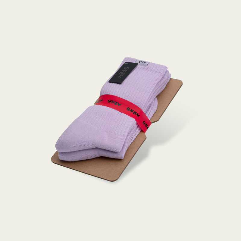 Lavender - Blank Crew (4 Pairs)