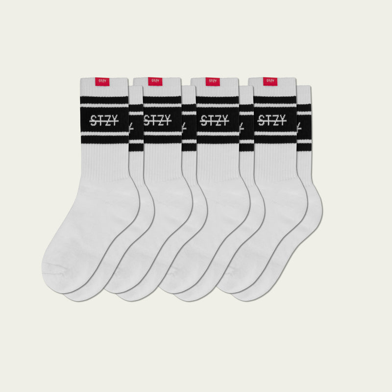 Adapt® Essential Crew Socks [4 Pair] - Vintage