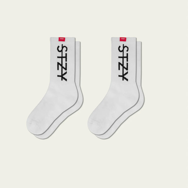 Triple White Crew Bundle (6 Pack)